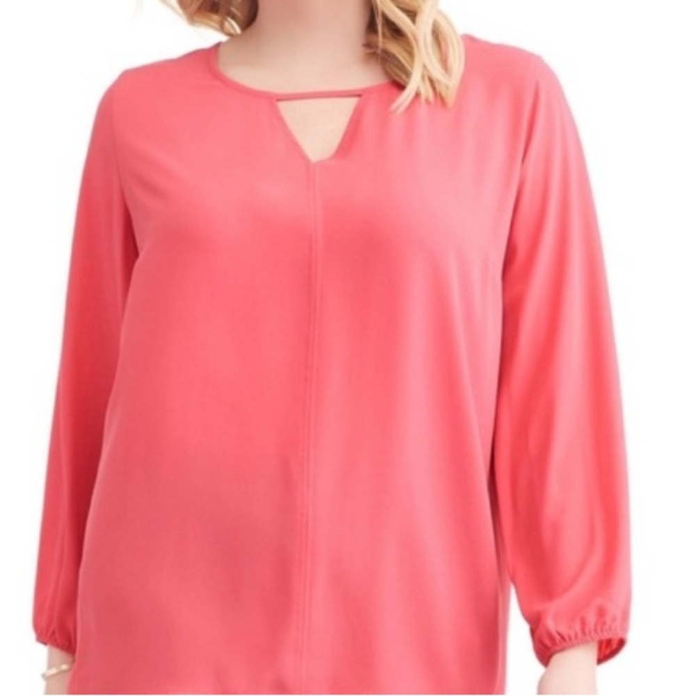 Terra & Sky Coral Women's Blouse